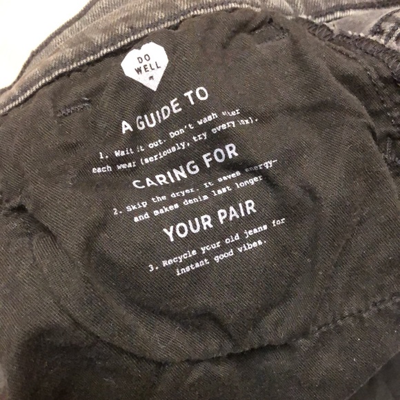 Madewell Black The Momjean Size 26 - Picture 9 of 14